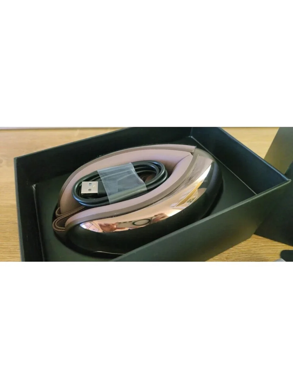 llano Eye Massager with Heat w/ Visible Area to Move Free